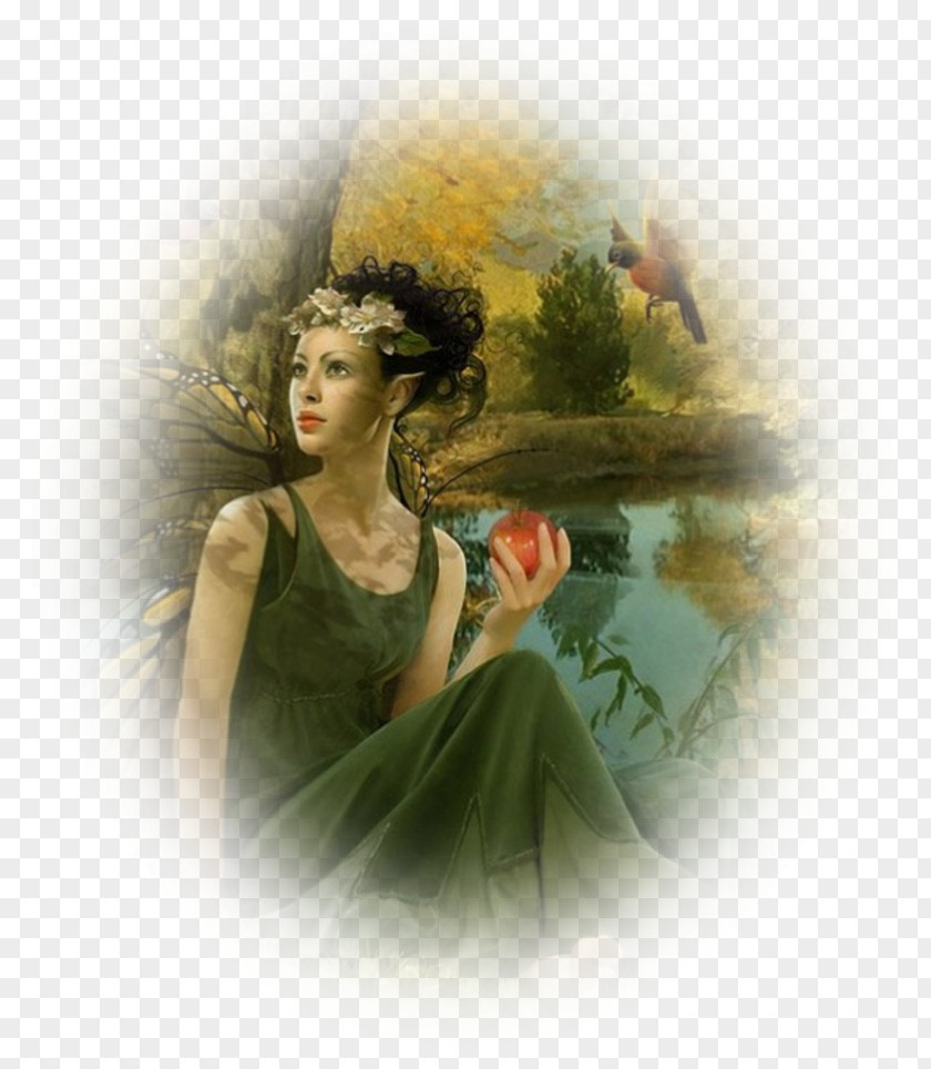 Fairy Midsummer Elf Summer Solstice Wicca PNG