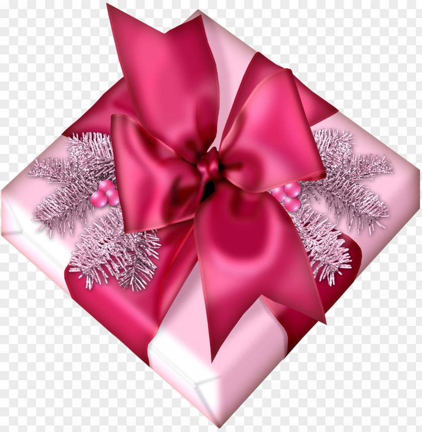 Pink Bethlehem Ded Moroz Christmas Gift PNG
