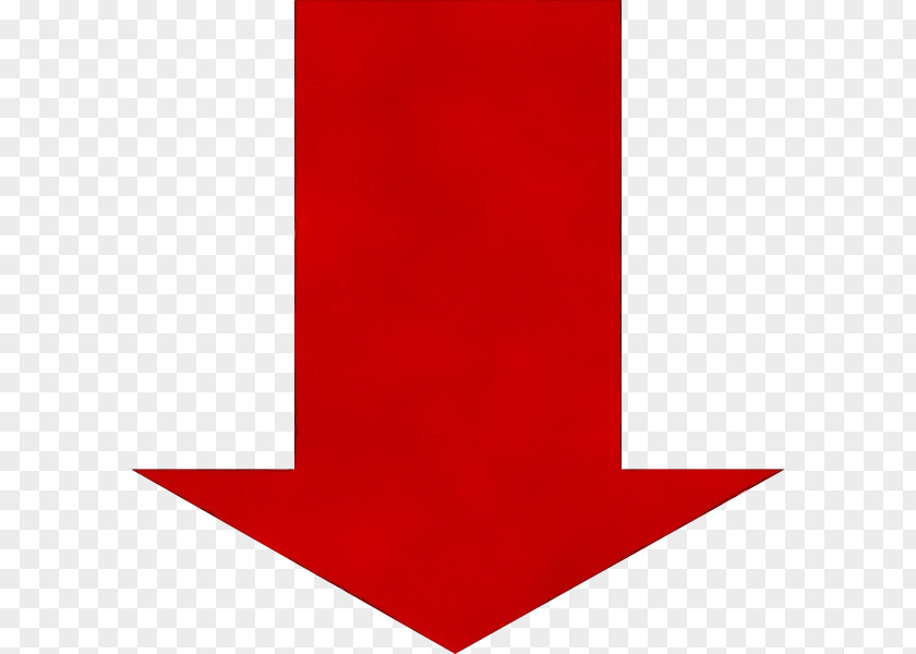 Red Flag Rectangle Ink Arrow PNG