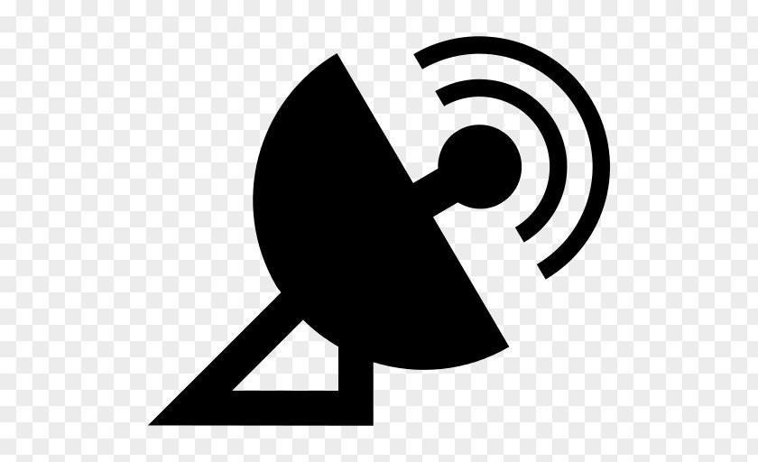 Satellite Icons Radio Finder Dish Antenna Signal PNG