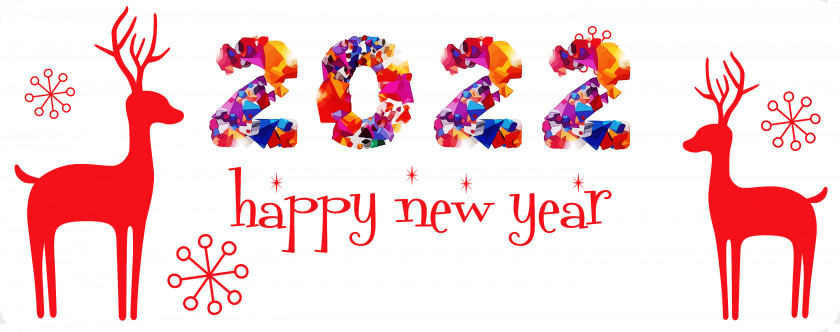 2022 Happy New Year PNG