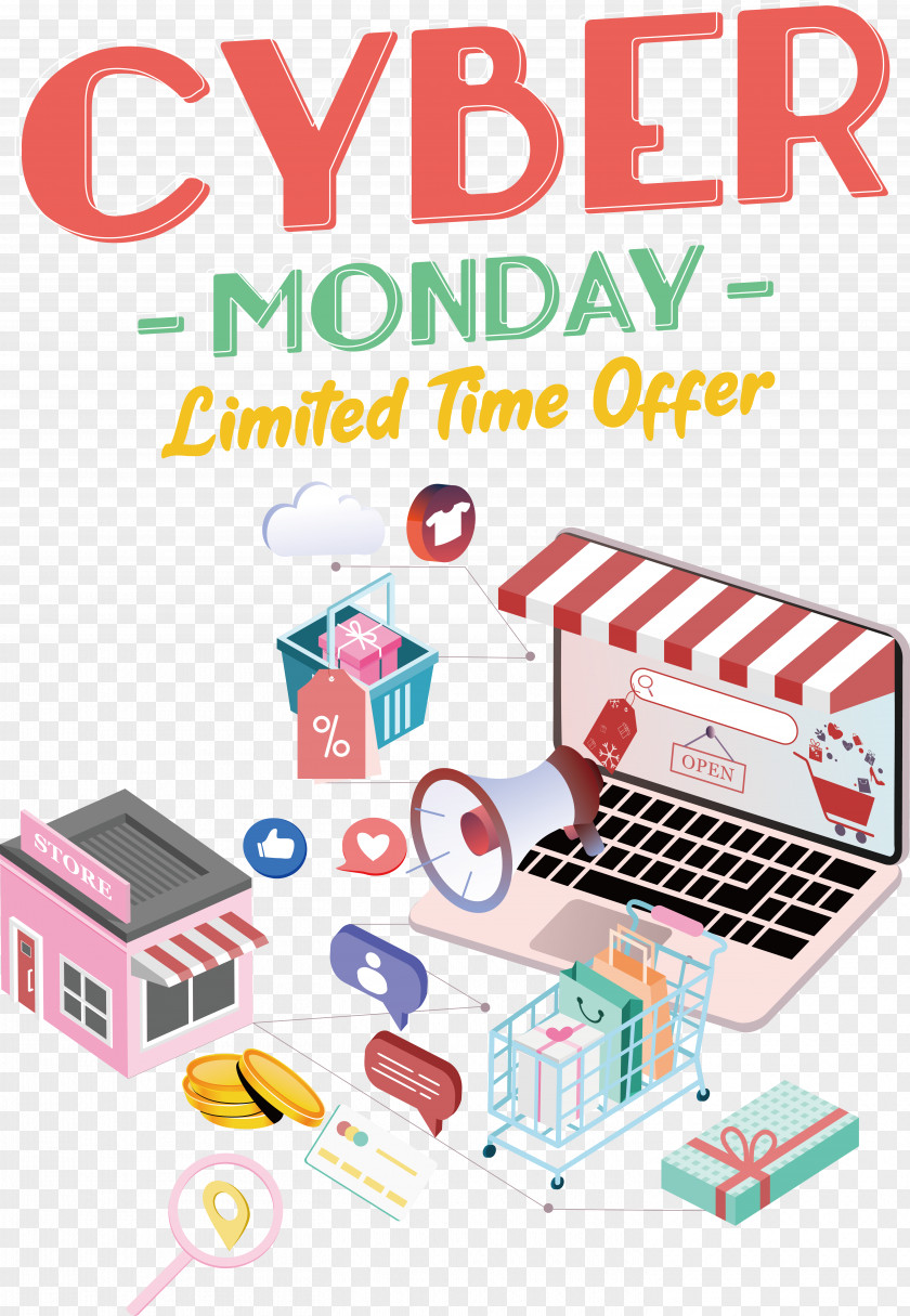 Cyber Monday PNG