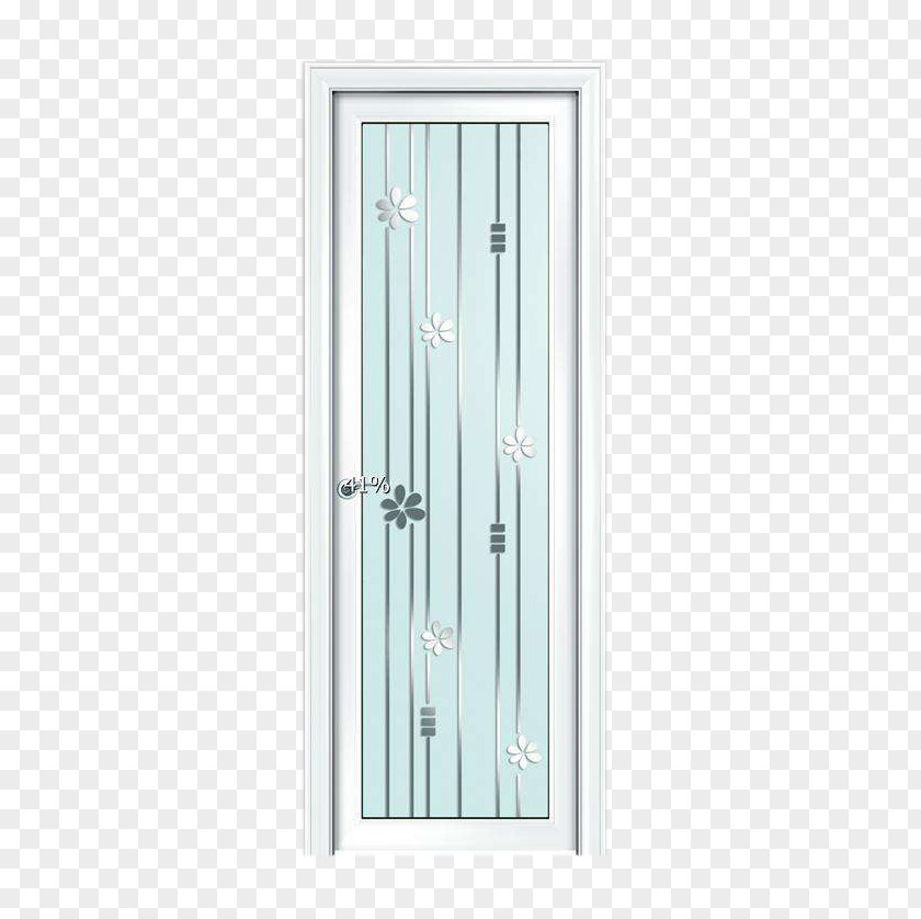 Frosted Glass Door Computer File PNG