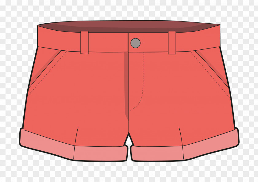 Lengua Denim Shorts Underpants Shirt PNG
