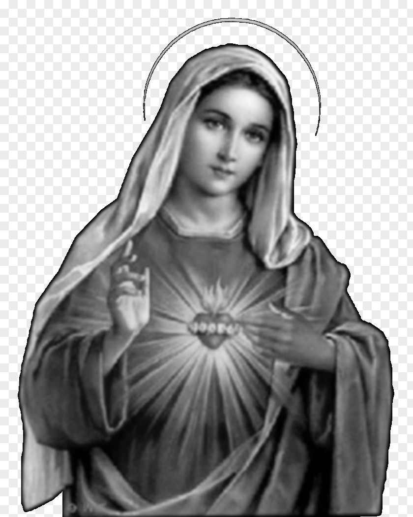 Mary Immaculate Heart Of Prayer The Most Holy Name Blessed Virgin God PNG