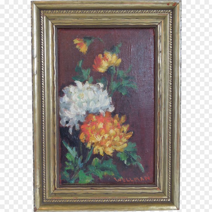 Painting Floral Design Still Life Oil Art PNG