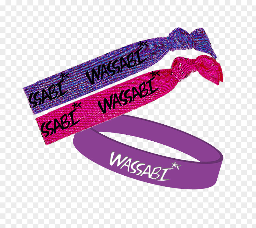 Production House Wristband Wassabi Productions Alex Font PNG