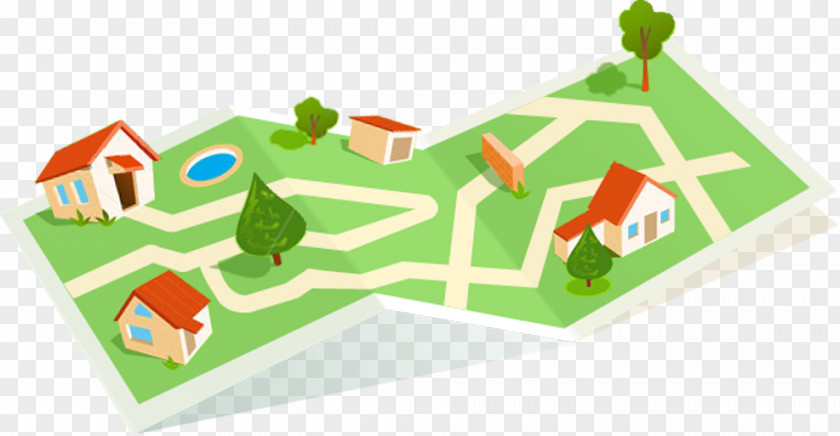 Village Map Maze Game Download PNG