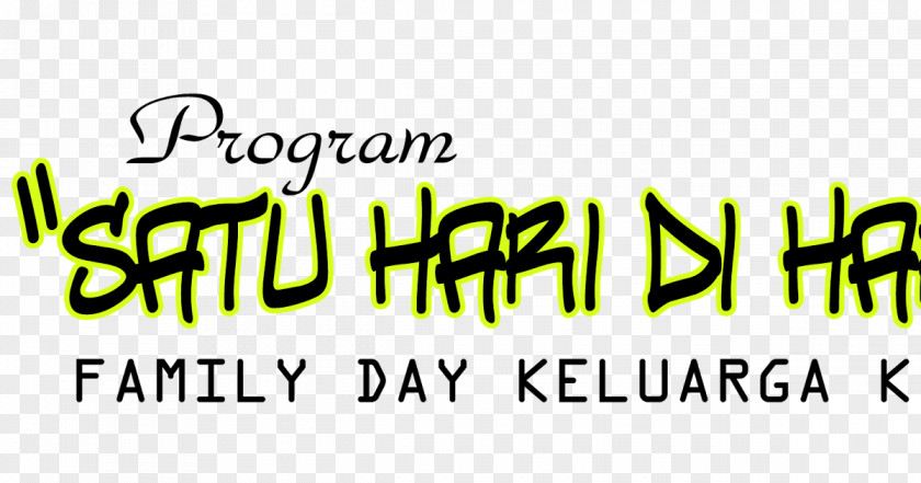 Family Day Satu Hari Di Raya Logo FYI Brand Sense PNG