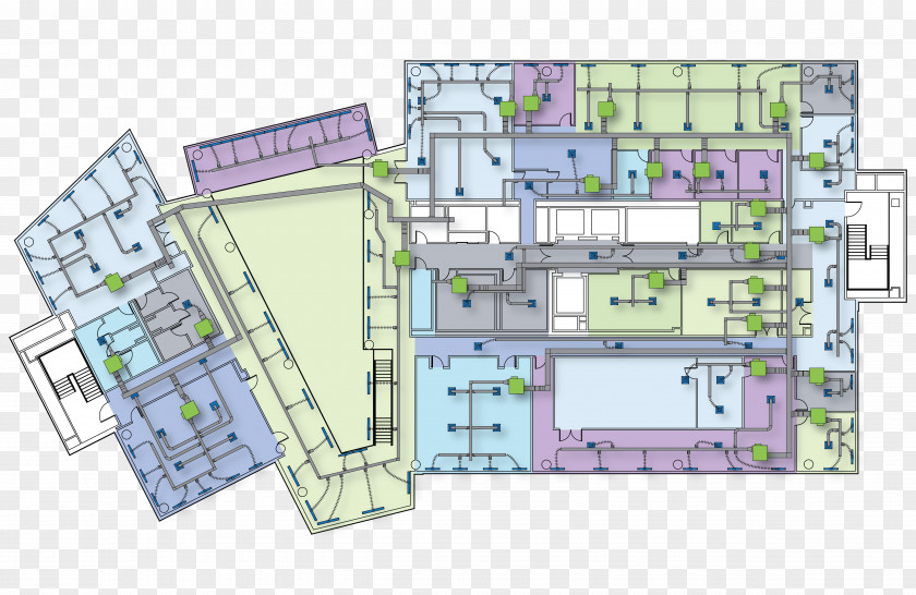 House 3D Floor Plan Graphics PNG