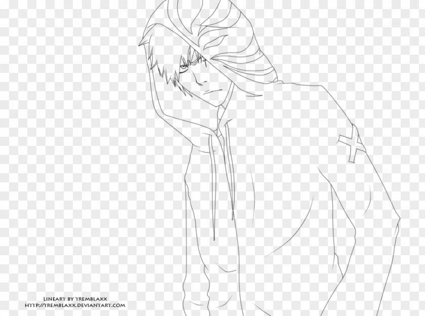 Ichigo Kurosaki Drawing Arm Human Body Sketch PNG