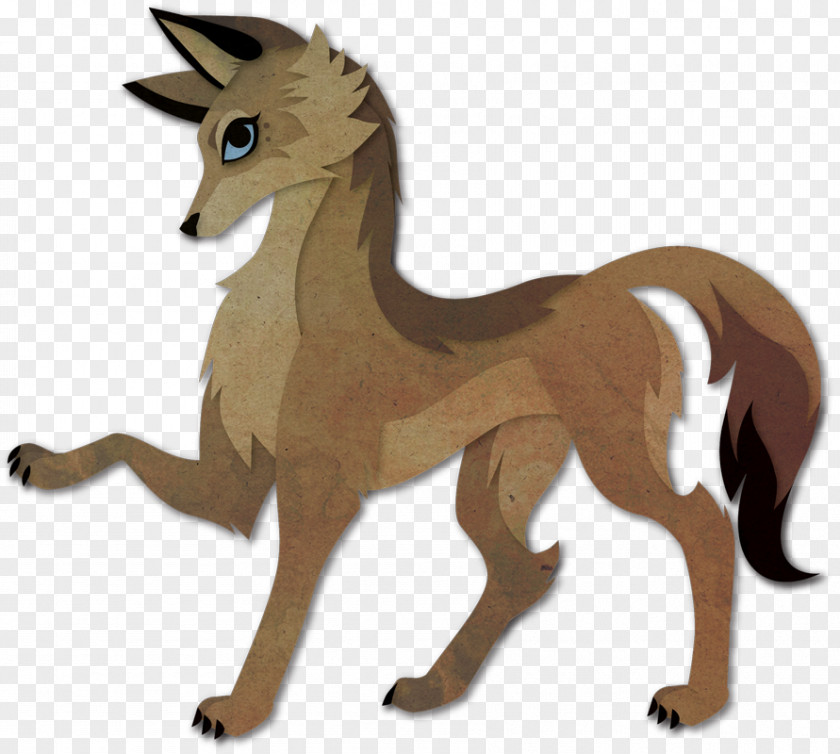 Mustang Pony Coyote Dog Canidae PNG
