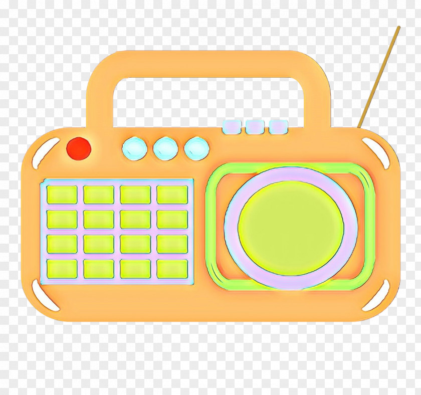 Radio Technology Yellow Clip Art Circle PNG