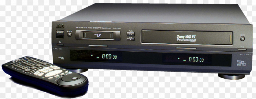 Video Recorder S-VHS VCRs JVC Audio PNG