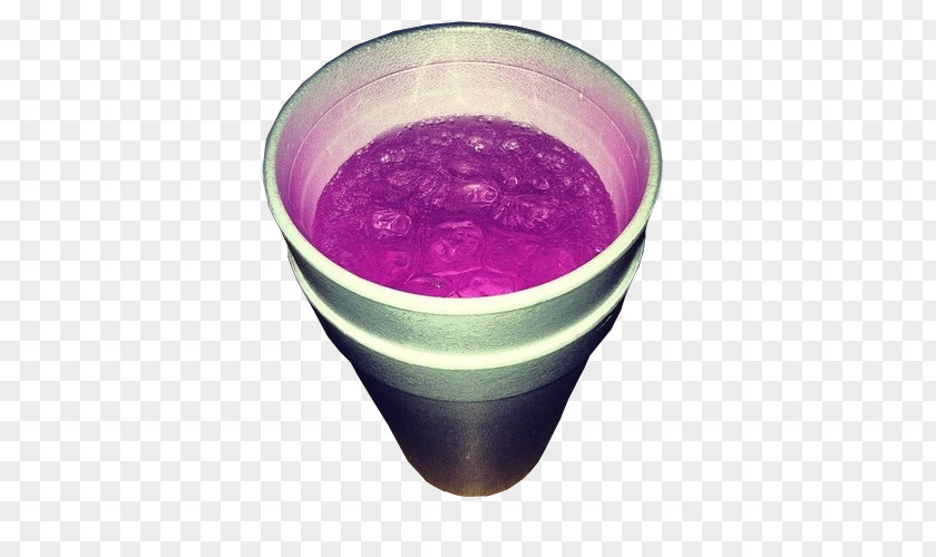 Purple Drink Drank Codeine Promethazine Styrofoam Cough Medicine PNG