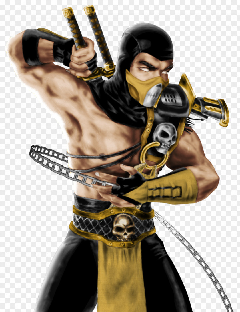 Scorpion Mortal Kombat X PlayStation 2 Samurai PNG