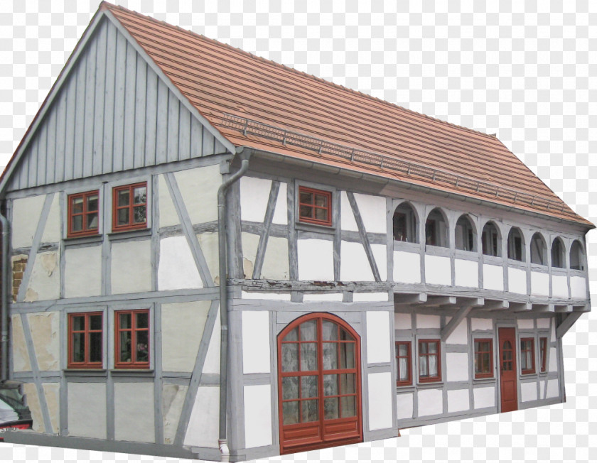 Soziale Stadt Facade Niederer Fläming Shed Cottage Vorstadt PNG