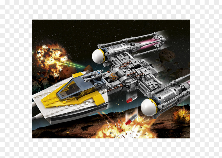 Star Wars: Starfighter Lego Wars LEGO 75172 Y-Wing Minifigure PNG