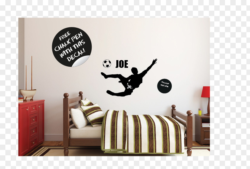 Wall Crack Soccer Decal Sticker Polyvinyl Chloride PNG