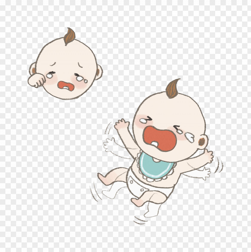 A Crying Baby Infant Cuteness Child PNG