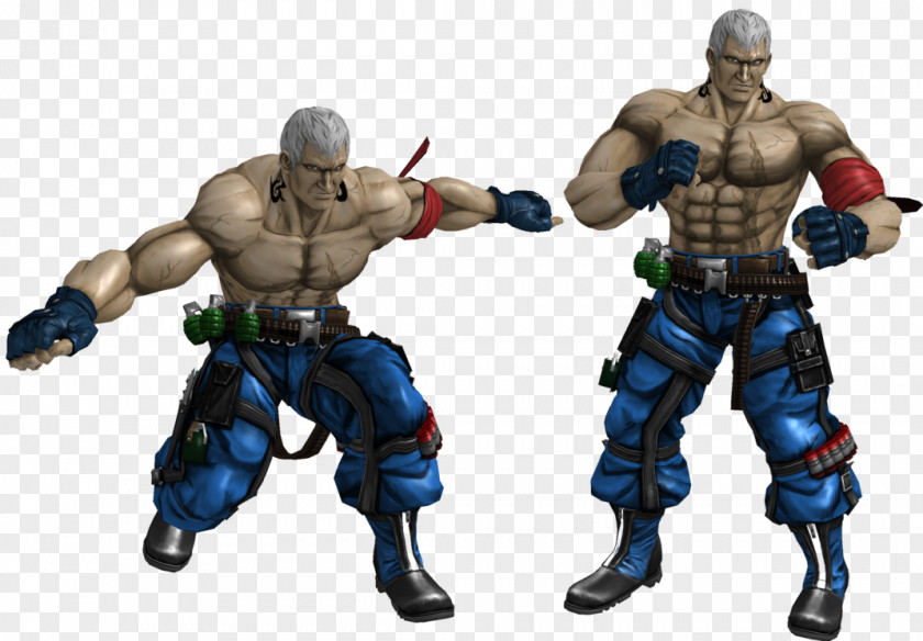 Bryan Fury Street Fighter X Tekken 3D: Prime Edition Art Model PNG