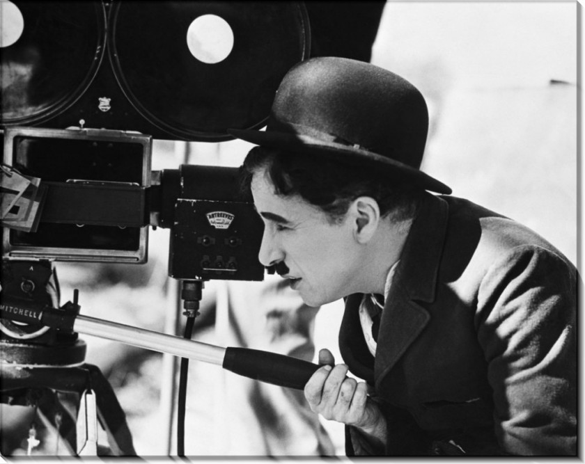 Charlie Chaplin The Tramp Modern Times Camera Desktop Wallpaper PNG