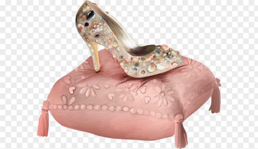 Creative Pillow Diamond Heels Shoe High-heeled Footwear Designer Boot PNG
