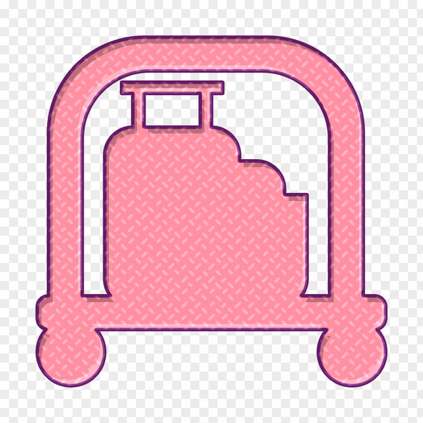 Hotel Services Icon Travel Luggage PNG