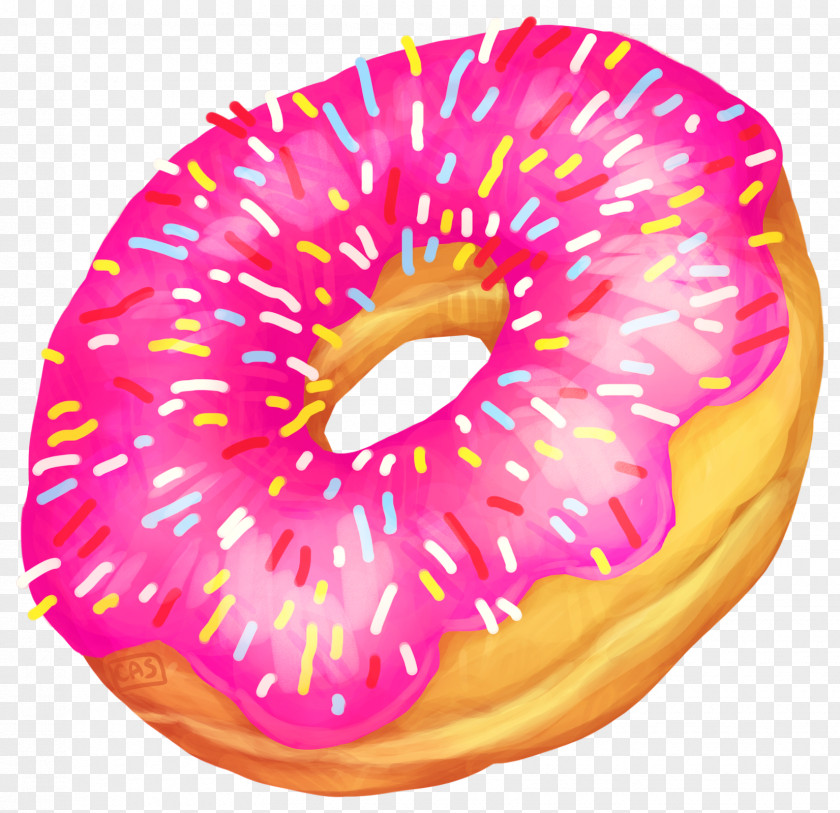 Pink Donut Lip M PNG