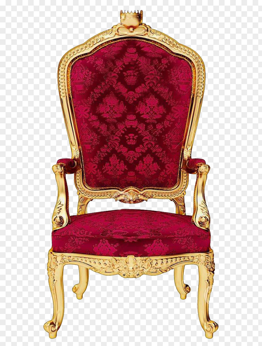 Red Throne Chair Download PNG