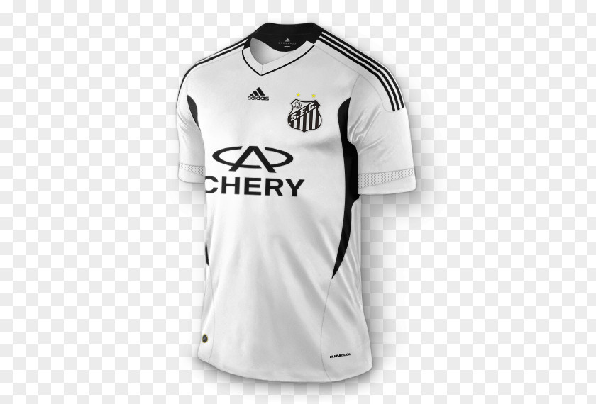 T-shirt Sports Fan Jersey Adidas Santos FC PNG