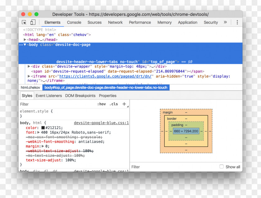 Web Elements Computer Program Breakpoint Google Chrome Document Object Model Developers PNG