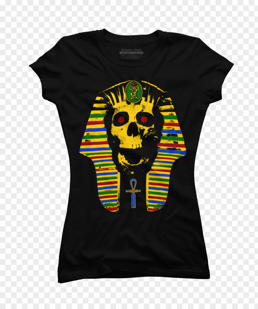 Pharaoh T-shirt Sleeve Skull Font PNG