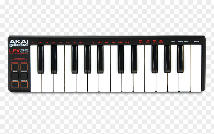 Piano Keys Computer Keyboard Laptop MIDI Controllers Akai PNG