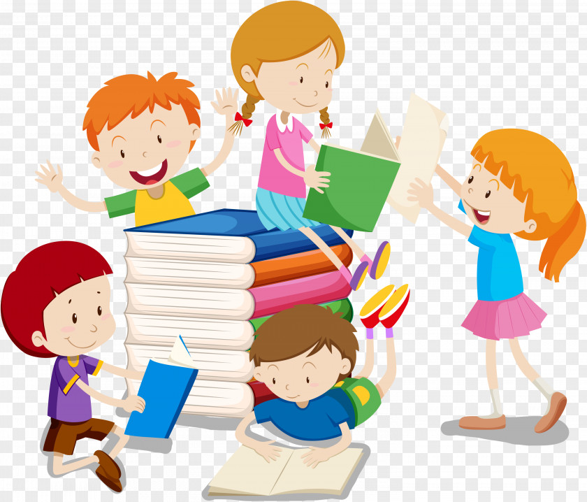 Admissions Cartoon Child Reading Royalty-free Vector Graphics Stock Illustration PNG