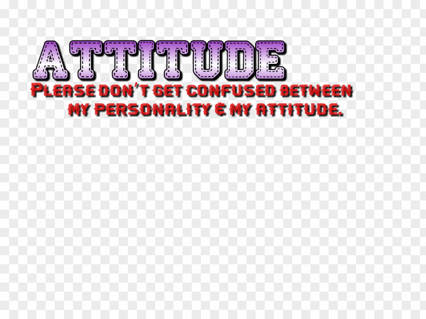 Attitude Logo Brand Devil Font PNG