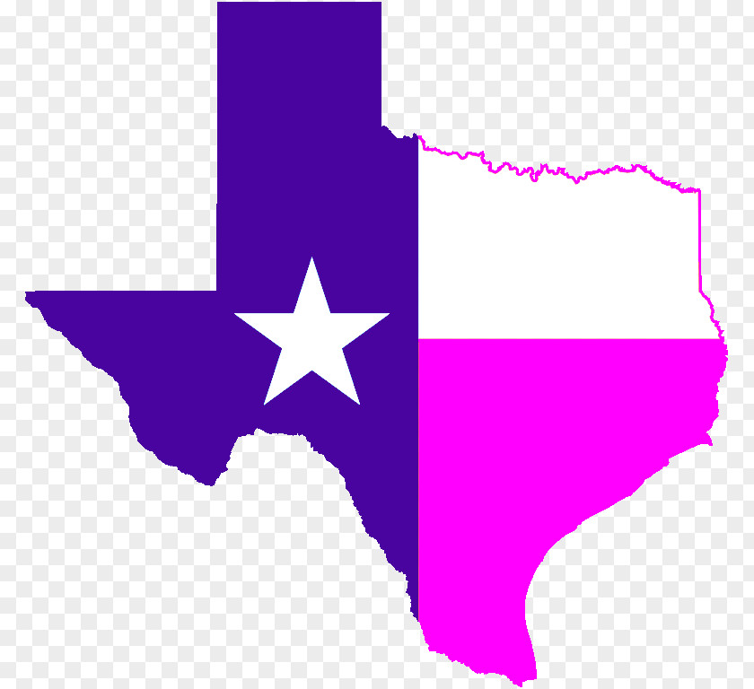 Bachelorette Republic Of Texas Flag Map PNG