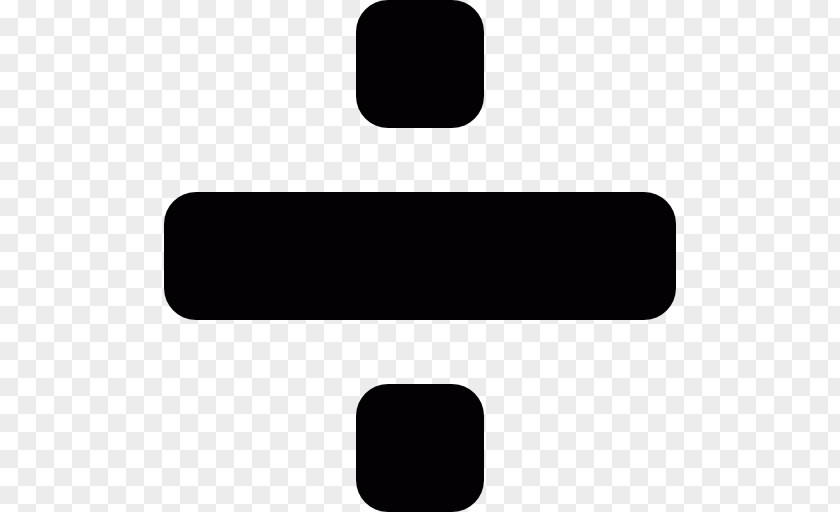 Divide Obelus Division Mathematics Symbol Sign PNG
