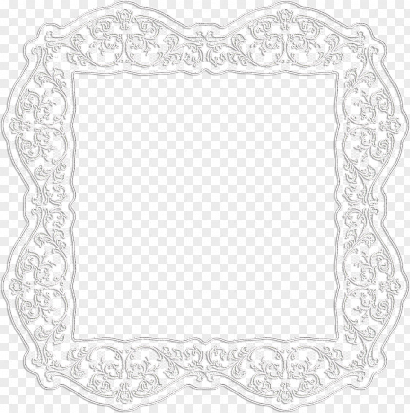 Lace Tulle Clip Art Picture Frames PNG