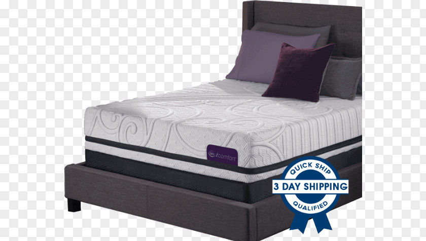 Mattress Bed Frame Box-spring Serta PNG