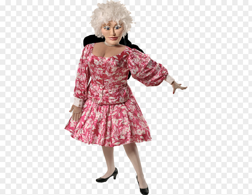 Puppet Show. Costume Design Pink M RTV PNG