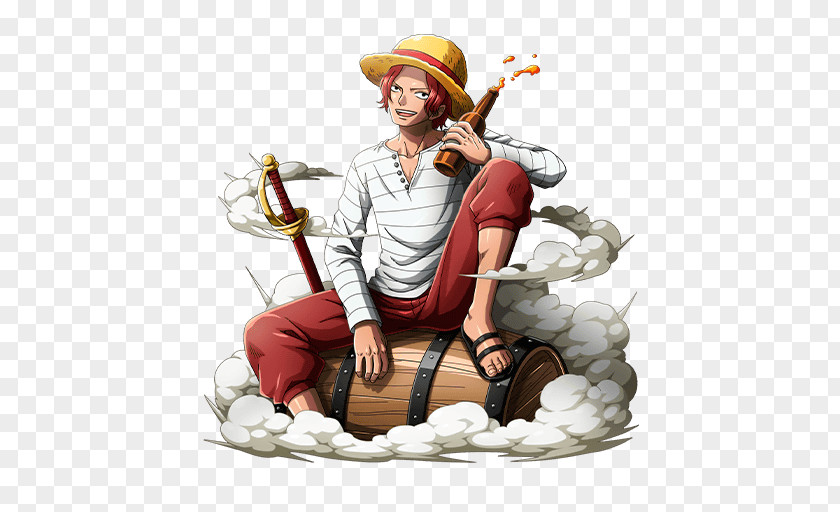 Shanks Monkey D. Luffy One Piece Treasure Cruise Yonko PNG