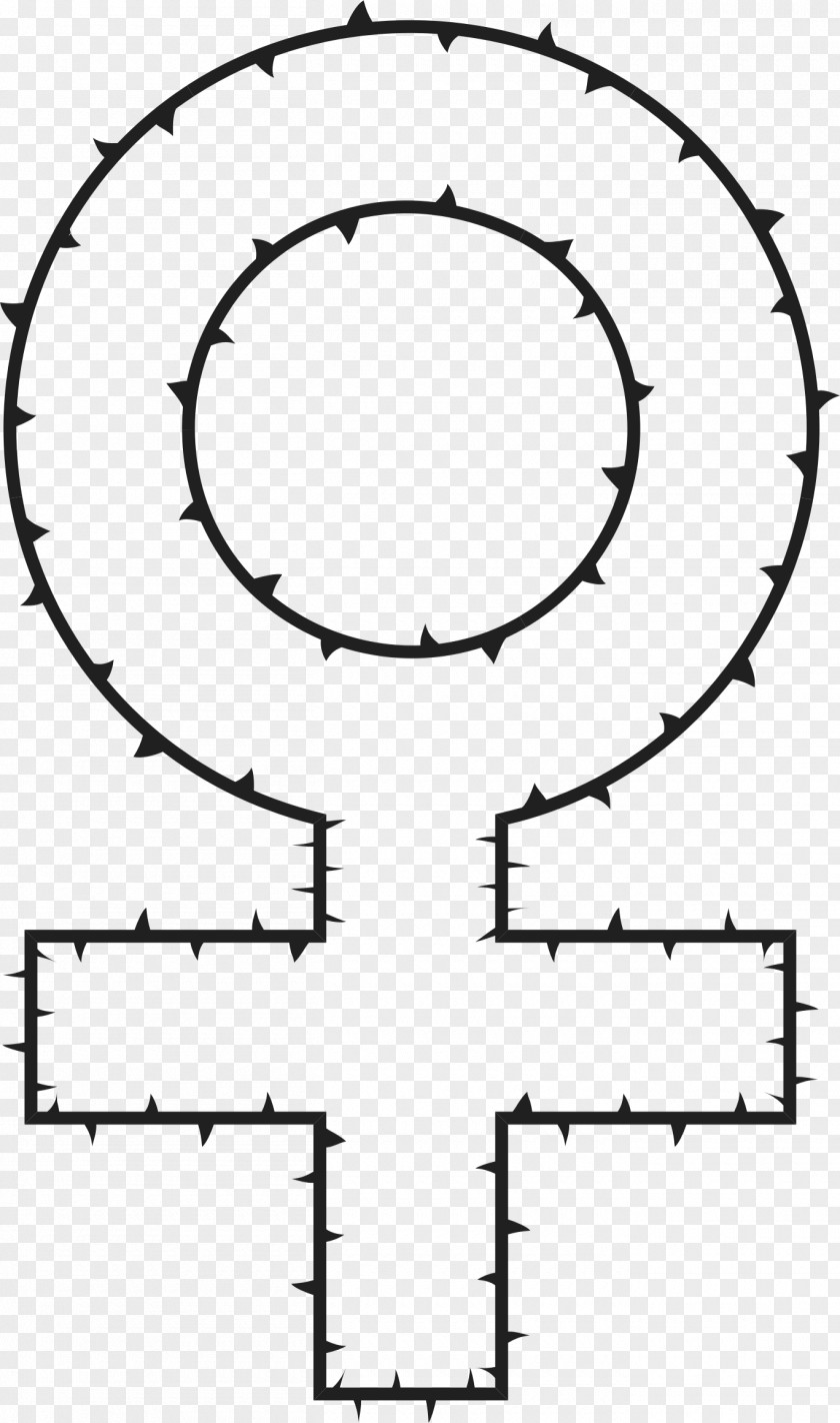 Thorn Gender Symbol Female Clip Art PNG