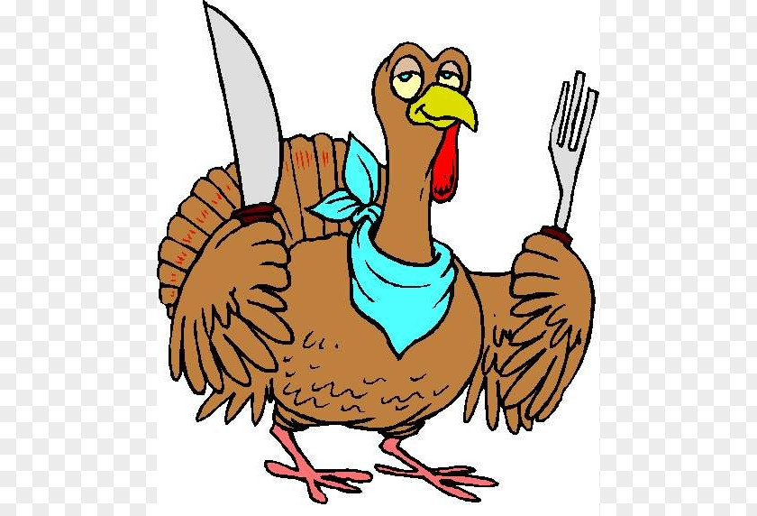 Cartoon Turkey Dinner Pilgrim Thanksgiving Clip Art PNG