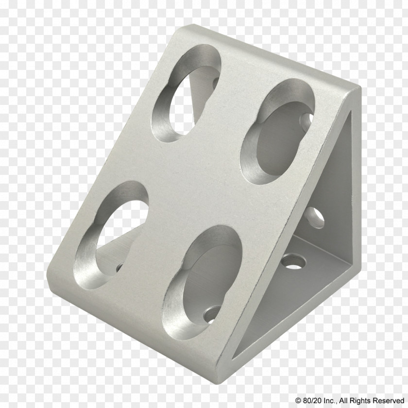 Metal Corner 80/20 Angle Bracket T-slot Nut Aluminium Fastener PNG