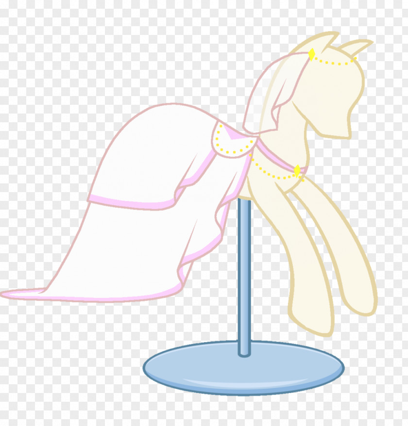Pink Wedding Dress Pony Rarity Bride PNG