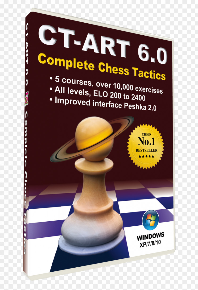Basic Chess Openings Tactics Training CT-ART 6.0. Complete Tigran Petrosian House ČT Art PNG