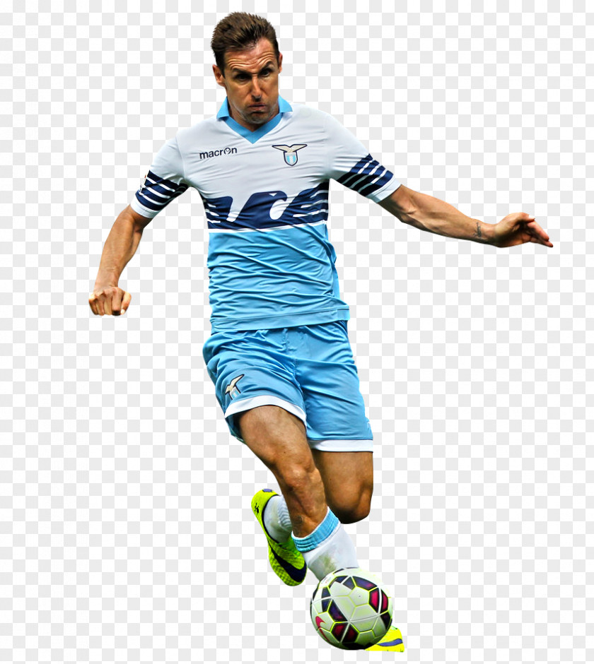 Miroslav Klose SS Lazio Football Player Jersey Team Sport PNG