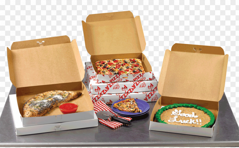 Pizza Box Packaging And Labeling Food PNG