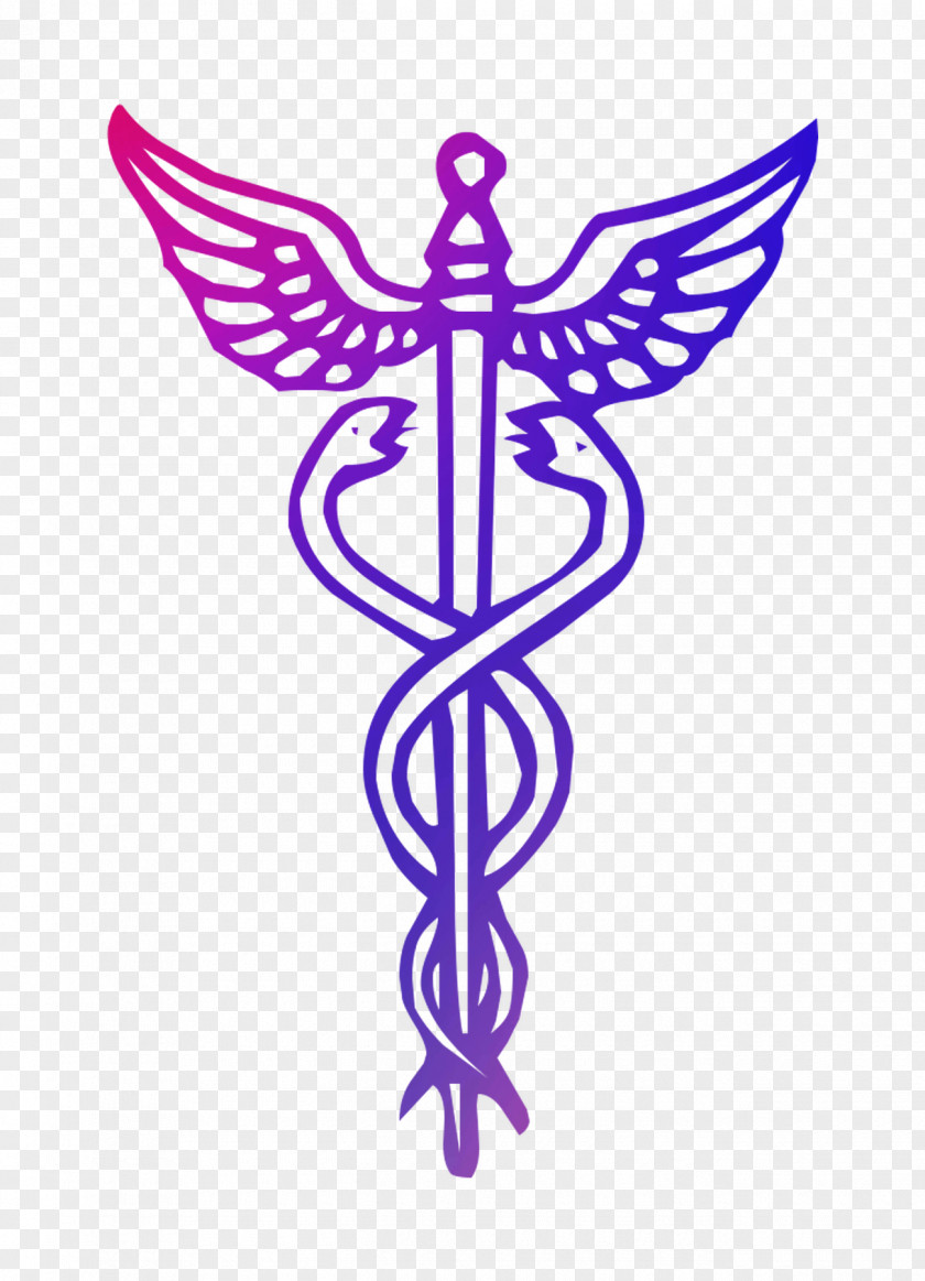 Staff Of Hermes Caduceus As A Symbol Medicine Rod Asclepius PNG